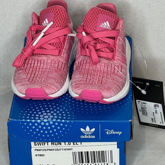 Adidas Swift Run 1.0 EL I, infant size 5.5k - Picture 1 of 6